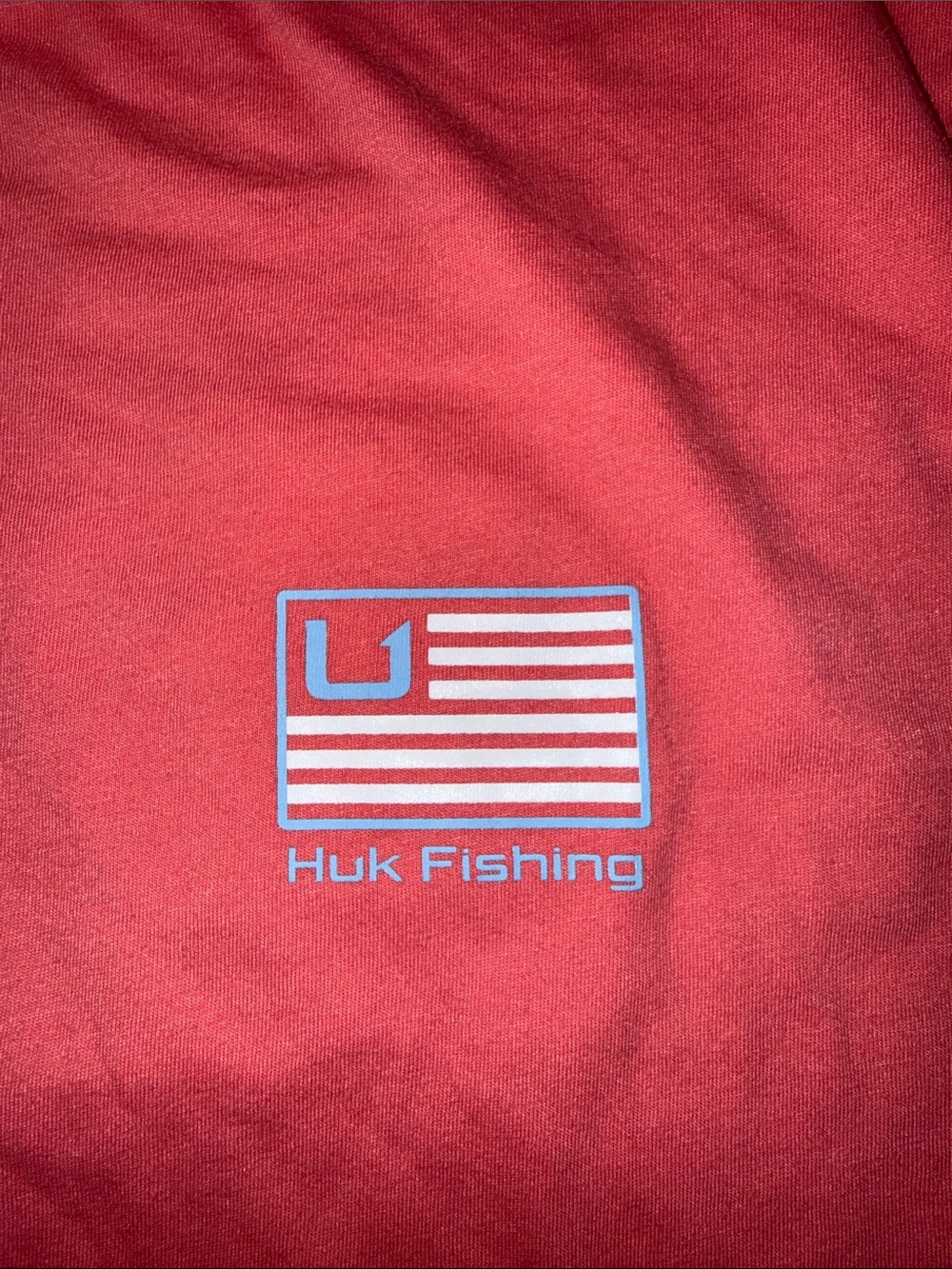 Huk Coral Pink Short-Sleeve Men's Tee - Picture 5 of 6